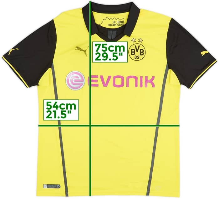 2013-14 Dortmund CL Home Shirt - 4/10 - (L)