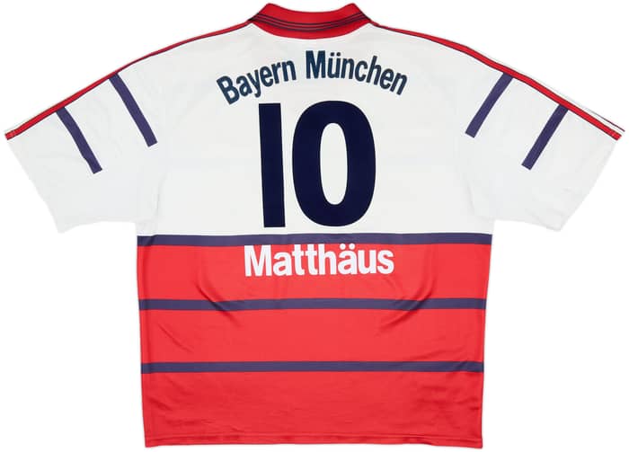 1998-00 Bayern Munich Away Shirt Matthaus #10 - 5/10 - (XL)