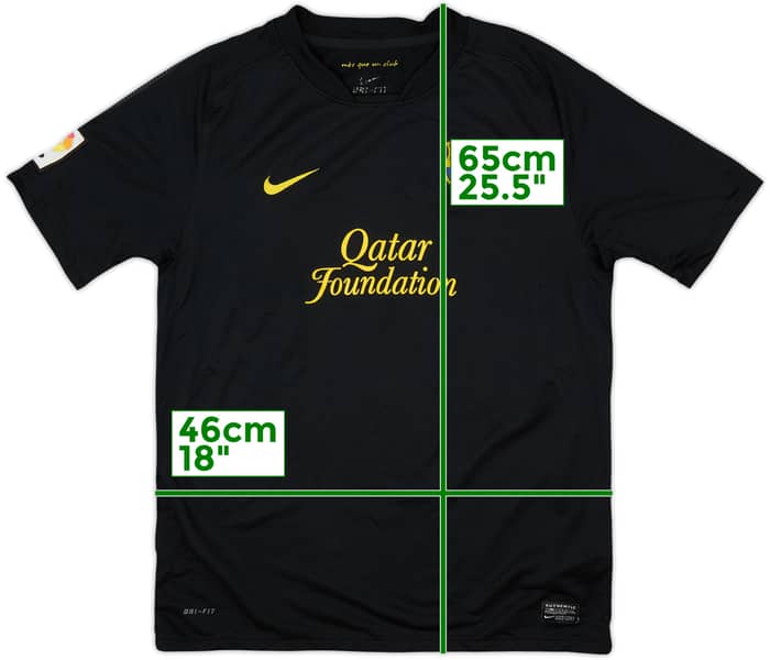 2011-12 Barcelona Away Shirt - 6/10 - (XL.Boys)
