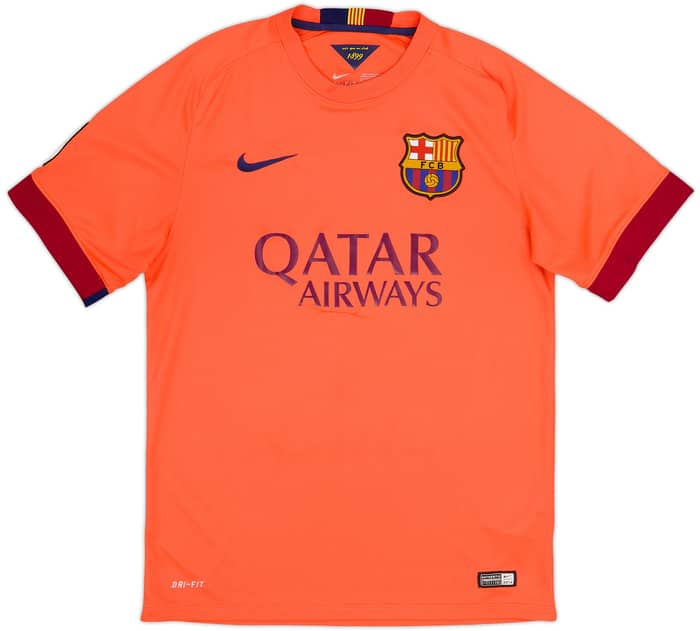 2014-15 Barcelona Away Shirt - 4/10 - (M)