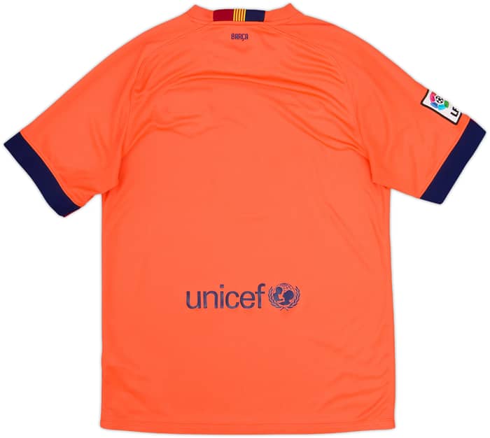 2014-15 Barcelona Away Shirt - 4/10 - (M)
