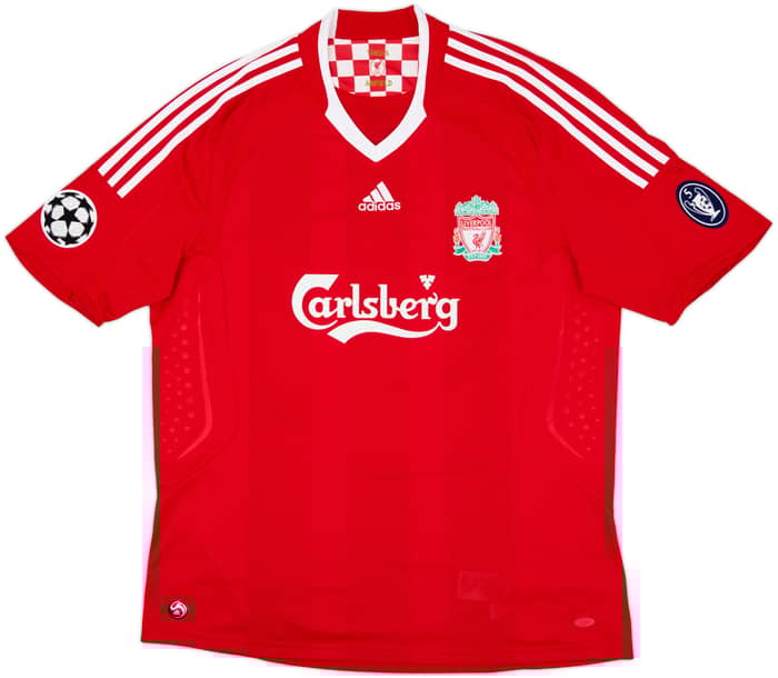 2008-10 Liverpool Home Shirt Torres #9 - 7/10 - (XL)