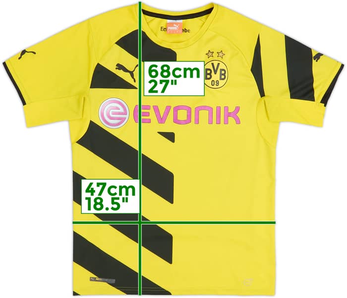 2014-15 Borussia Dortmund Home Shirt - 5/10 - (S)