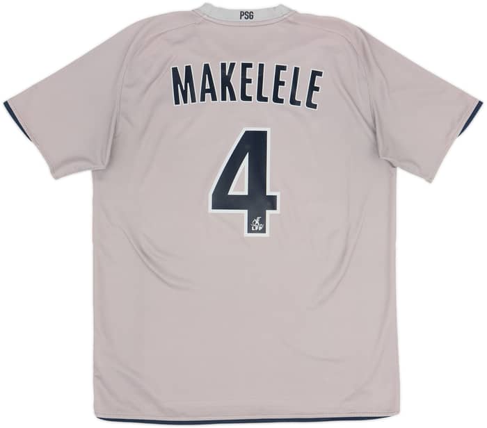 Camiseta de visitante del Paris Saint-Germain 2008-09 Makelele #4 - 6/10 - (L)