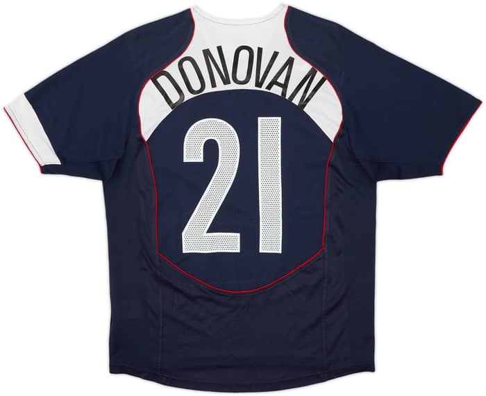 2004-06 USA Away Shirt Donovan #21 - 9/10 - (M)