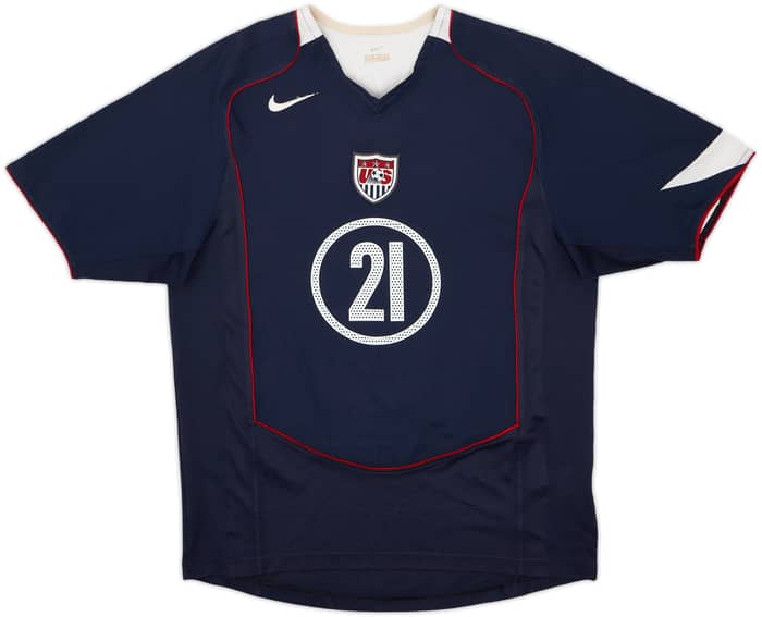 2004-06 USA Away Shirt Donovan #21 - 9/10 - (M)