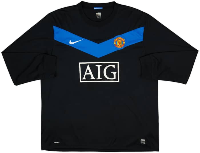 2009-10 Manchester United Away L/S Shirt Rooney #10 - 8/10 - (XXL)