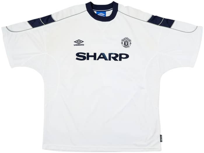 1999-00 Manchester United Third Shirt Beckham #7 - 7/10 - (XXL)