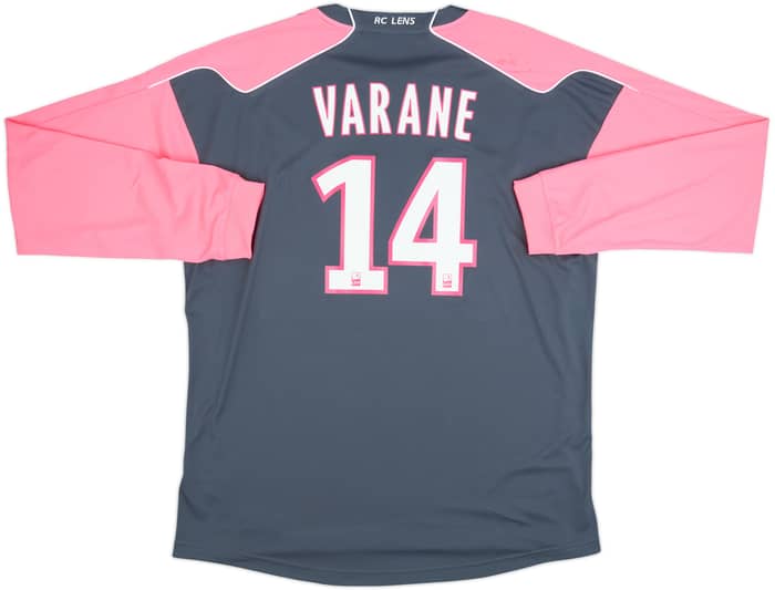 Camiseta de visitante del Lens 2010-11 manga larga Varane #14 - 8/10 - (XXL)