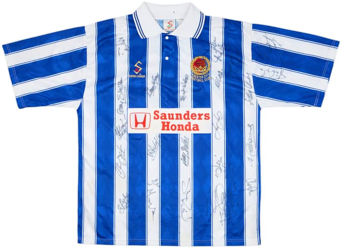 1998-99 Chester City Signed Home Shirt - 7/10 - (XL)