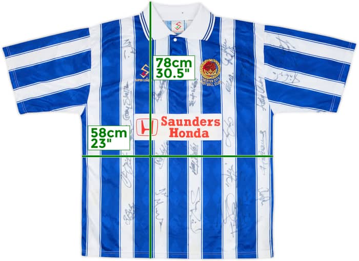 1998-99 Chester City Signed Home Shirt - 7/10 - (XL)
