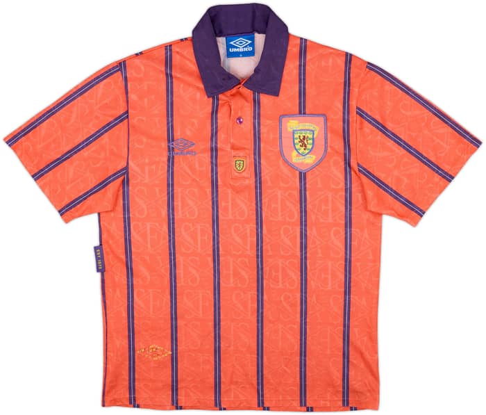 1993-95 Scotland Away Shirt - 8/10 - (M)
