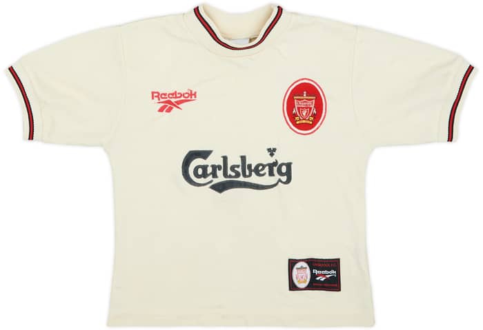 1996-97 Liverpool Away Shirt - 8/10 - (6-7 Years)