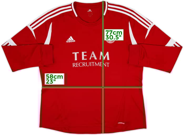 2012-13 Aberdeen Home L/S Shirt - 5/10 - (XL)