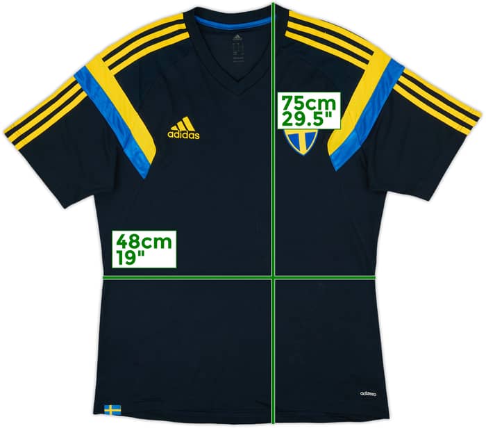 Camiseta adizero de entrenamiento de Sweden 2014-15 - 5/10 - (L)