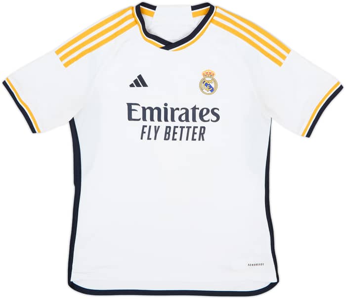 2023-24 Real Madrid Home Shirt Vini Jr. #7 - 6/10 - (XL.Boys)