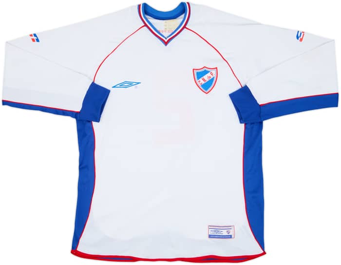 2003 Club Nacional Home L/S Shirt - 7/10 - (L)