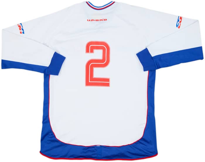 2003 Club Nacional Home L/S Shirt - 7/10 - (L)