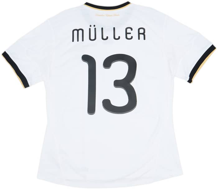 2010-11 Germany Home Shirt Muller #13 - 8/10 - (Women's XL)