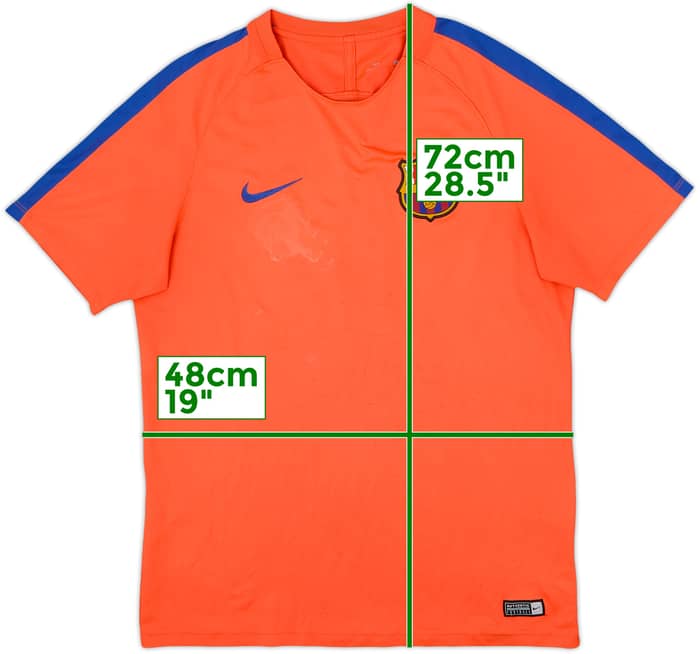 2016-17 Barcelona Nike Training Shirt - 6/10 - (M)