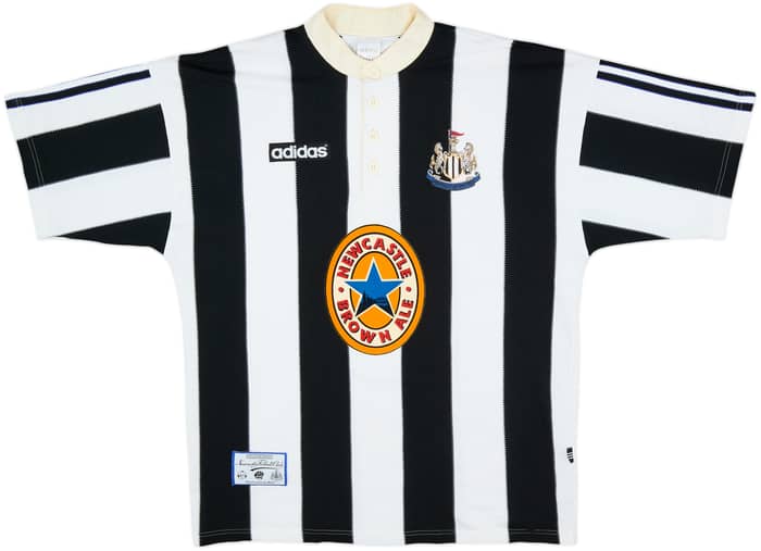 1995-97 Newcastle Camiseta Local Shearer #9 - 8/10 - (L)