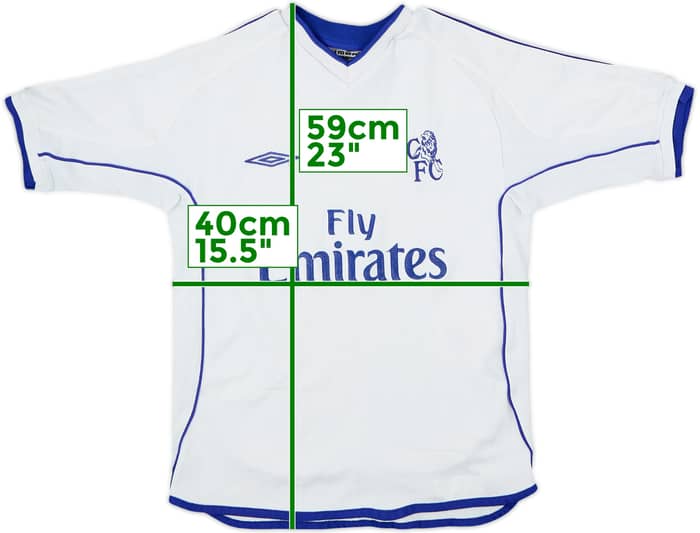 2001-03 Chelsea Away Shirt - 6/10 - (S.Boys)