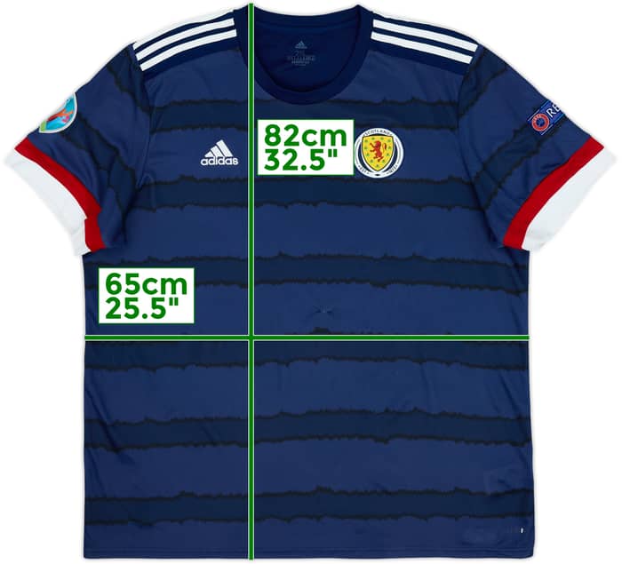 2020-22 Scotland Home Shirt - 5/10 - (XXL)