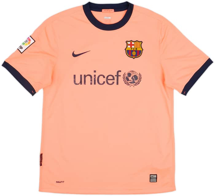 2009-10 Barcelona Away Shirt Messi #10 - 6/10 - (M)