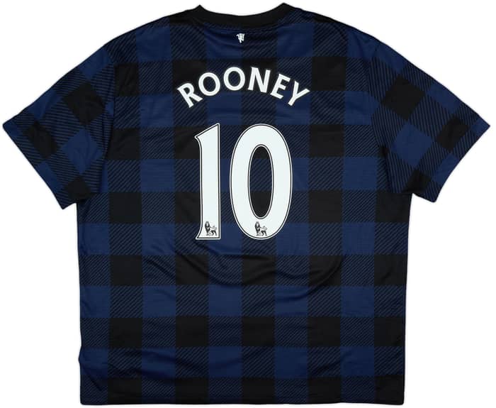 2013-14 Manchester United Away Shirt Rooney #10 - 5/10 - (XXL)