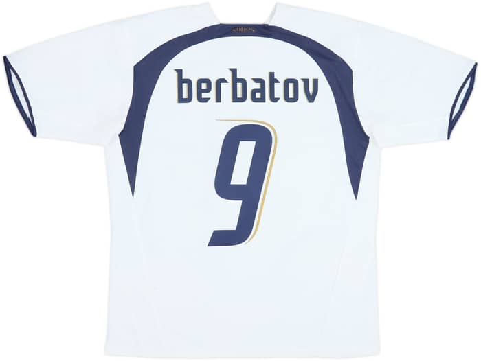 2006-07 Tottenham Home Shirt Berbatov #9 - 6/10 - (L)