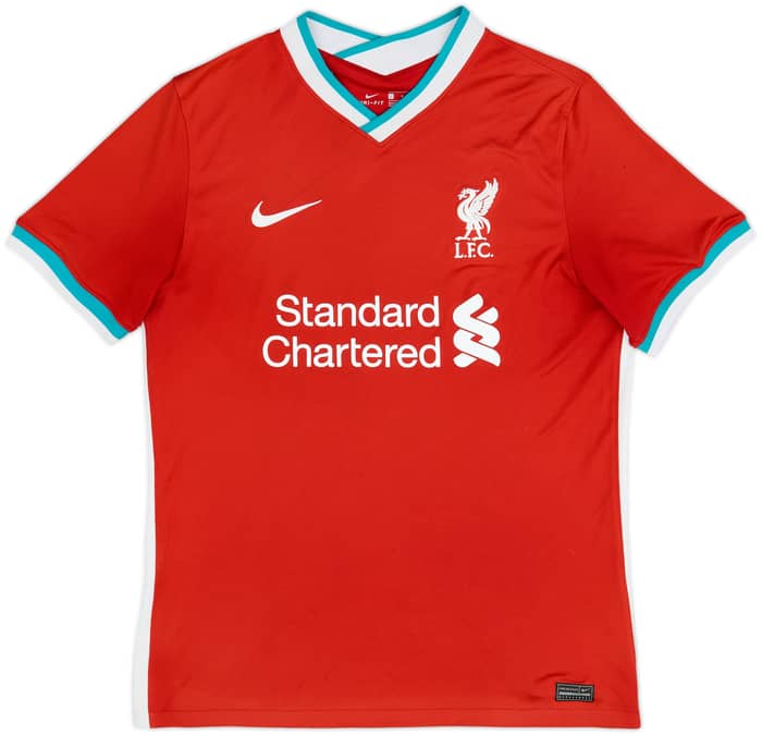 2020-21 Liverpool Home Shirt - 4/10 - (L)