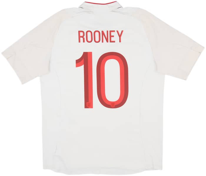2012-13 England Home Shirt Rooney #10 - 5/10 - (L)