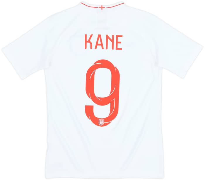 2018-19 England Home Shirt Kane #9 - 8/10 - (XL.Boys)