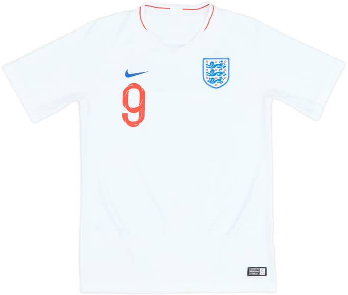 2018-19 England Home Shirt Kane #9 - 8/10 - (XL.Boys)