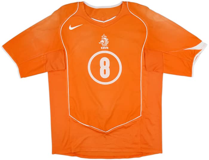 2004-06 Netherlands Home Shirt Davids #8 - 5/10 - (M)
