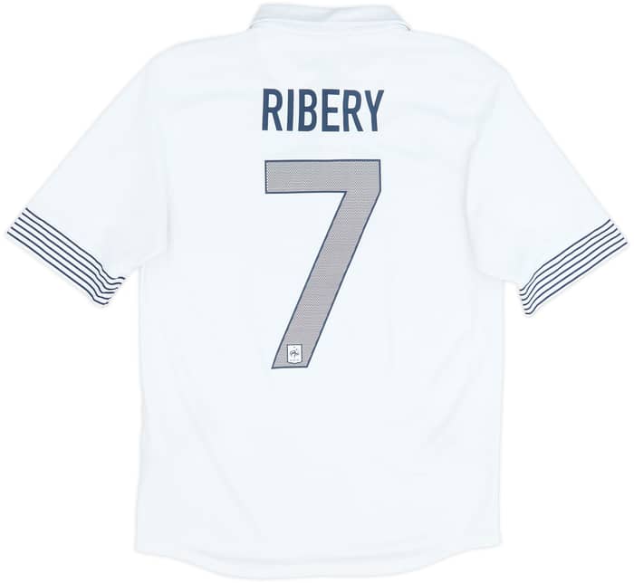 Camiseta de visitante de France 2012-13 Ribery #7 - 6/10 - (S)