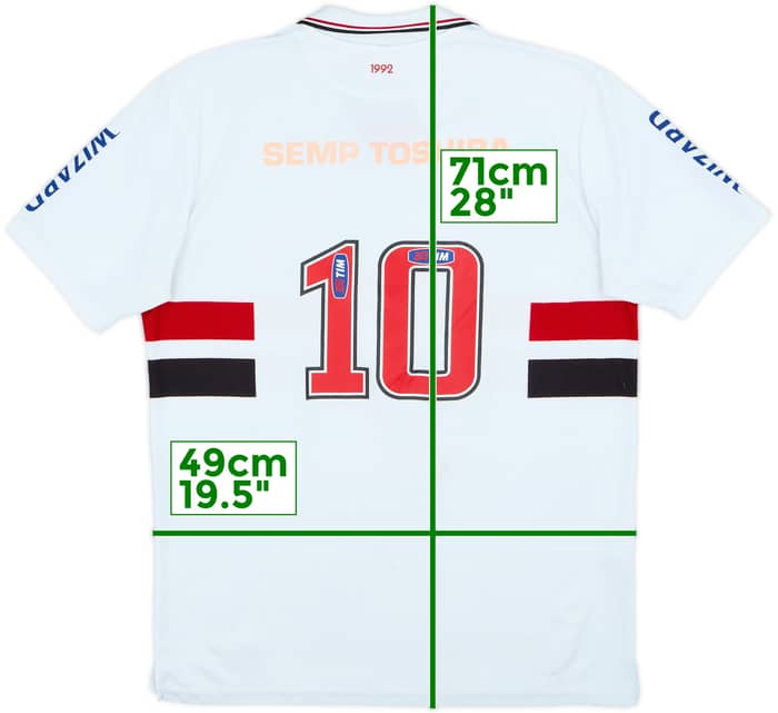 2012 Sao Paulo Home Shirt #10 - 4/10 - (XL.Boys)