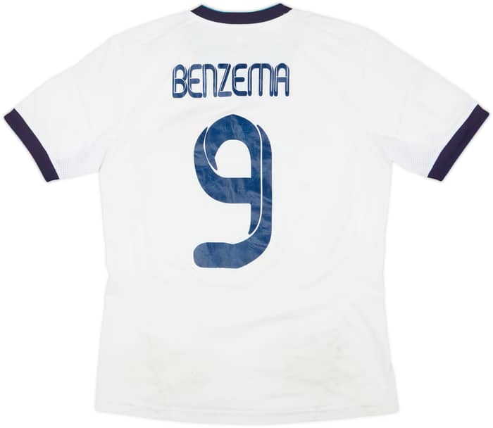 2012-13 Real Madrid Home Shirt Benzema #9 - 6/10 - (M.Boys)