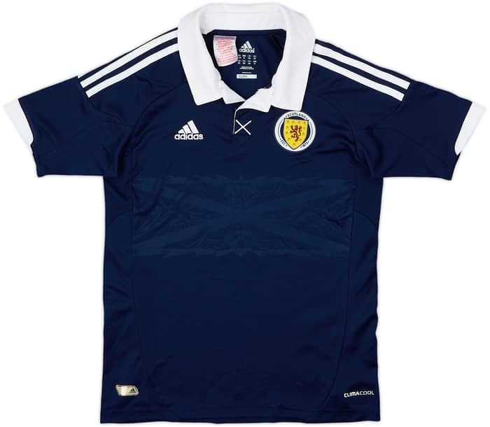 2011-13 Scotland Home Shirt Joe - 5/10 - (M.Boys)