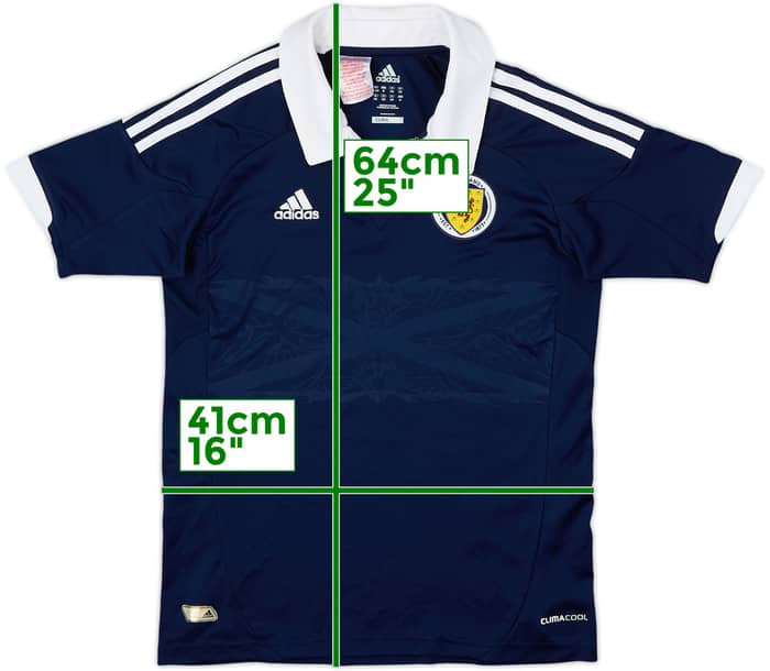 2011-13 Scotland Home Shirt Joe - 5/10 - (M.Boys)
