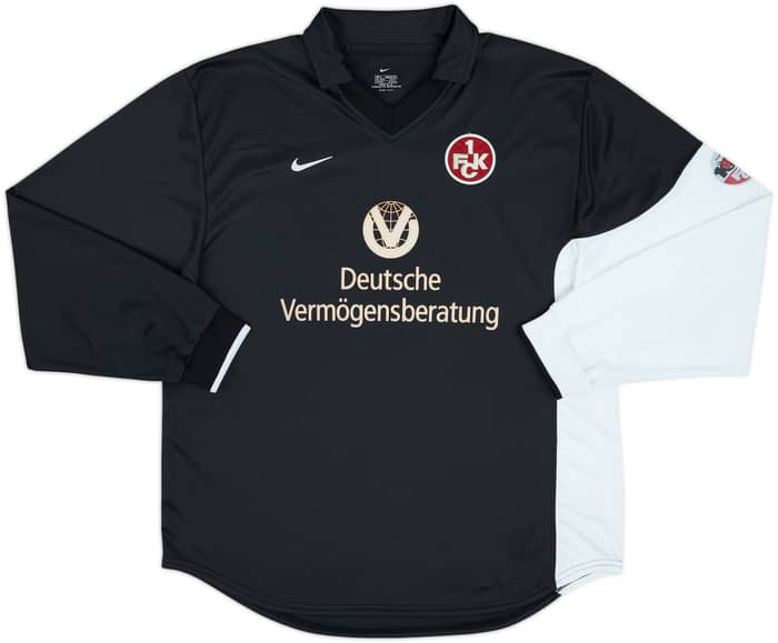 Camiseta de visitante de manga larga del centenario del Kaiserslautern 2000-01 Klose #25 - 8/10 - (L)