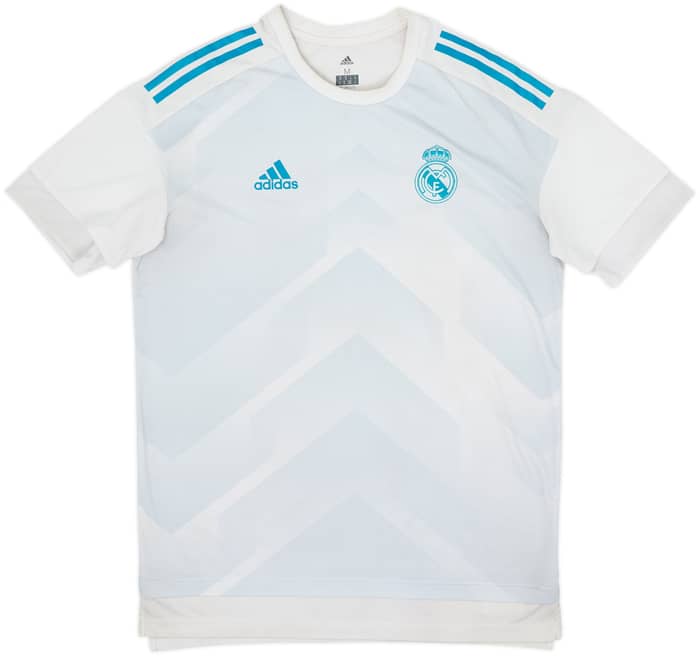 2017-18 Real Madrid adidas Training Shirt - 5/10 - (M)