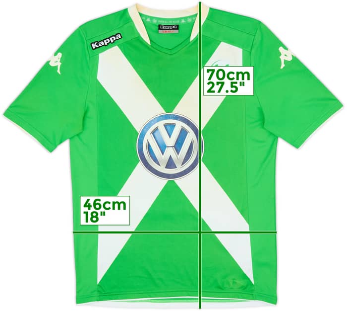 Camiseta de local del Wolfsburg 2014-15 Kessler #13 - 3/10 - (S)