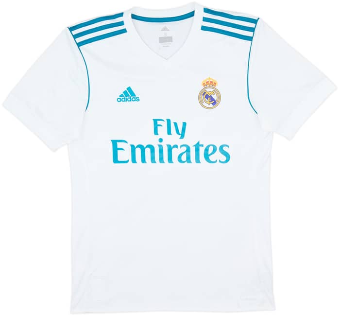 2017-18 Real Madrid Home Shirt Ronaldo #7 - 8/10 - (S)