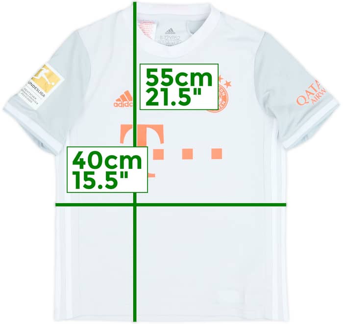 2020-21 Bayern Munich Away Shirt - 10/10 - (M.Boys)