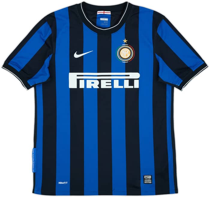 Camiseta de local del Inter Milan 2009-10 Eto'o #9 - 9/10 - (Niños XL)