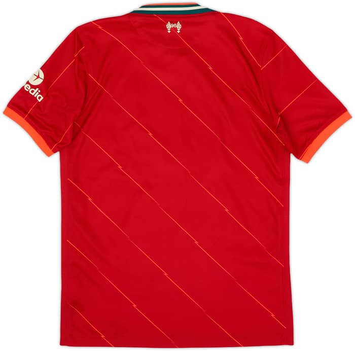 2021-22 Liverpool Home Shirt - 9/10 - (L.Boys)