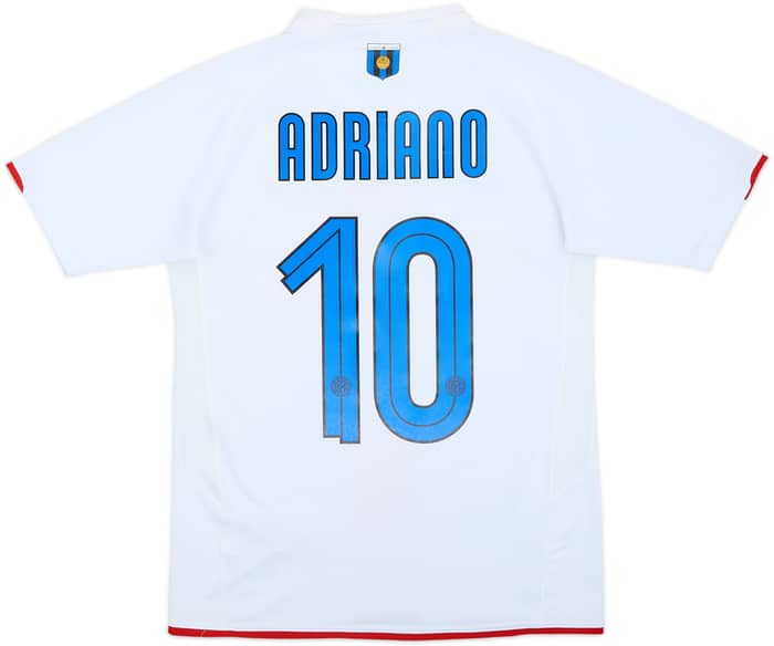 2007-08 Inter Milan Centenary Away Shirt Adriano #10 - 9/10 - (XL.Boys)