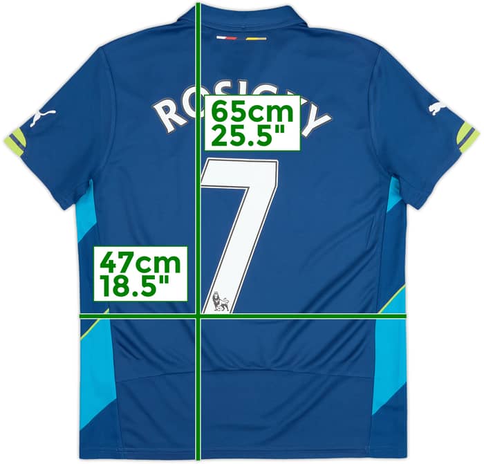 2014-15 Arsenal Third Shirt Rosicky #7 - 6/10 - (L.Boys)