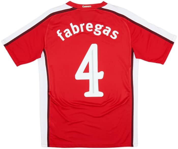 2008-10 Arsenal Home Shirt Fabregas #4 - 9/10 - (XL.Boys)